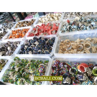 beads finger rings free shipping wholesale bali